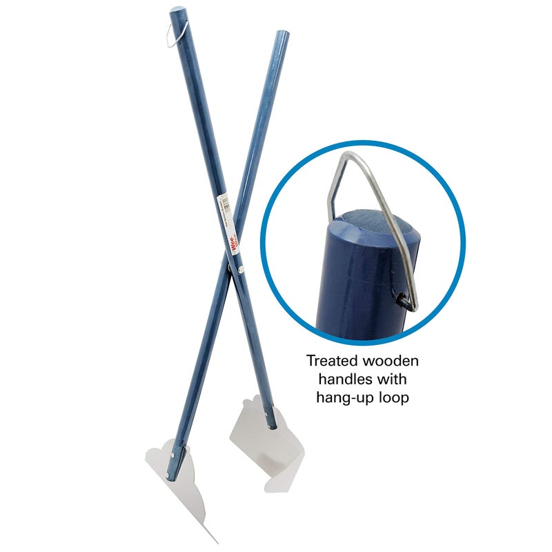 Four Paws Wee-Wee Pooper Scoopers for Dogs l Outdoor Rake l Spade & Pan l Pooper Scooper Set, 5.25" x 7" x 33.5" - Image 2
